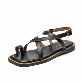 BeauToday Summer Clip Toe Gladiator Sandals for Women