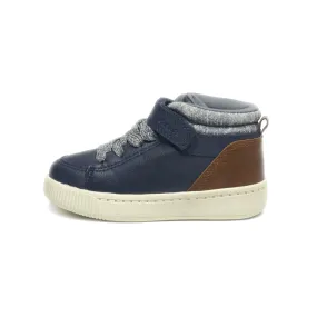 Carter'S Ankle Boots Leather Blue Colour For Kids