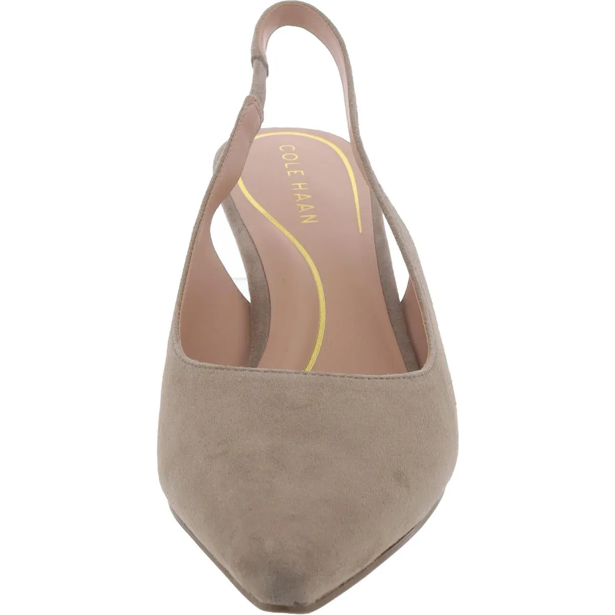Cole Haan Womens Vandam Suede Slingback Heels