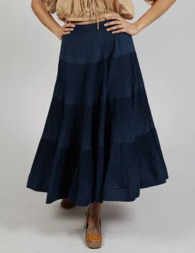 MEIMEIJ - RUFFLED TIERED SKIRT