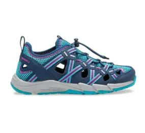 Merrell Kids Hydro Choprock Sandals- Navy/ Turquoise