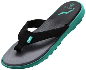 Norty WOMENS 6-11 ATHLEISURE SANDAL MINT BLACK