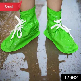 Reusable Waterproof Plastic Shoes Covers for Rain (1 Pair)