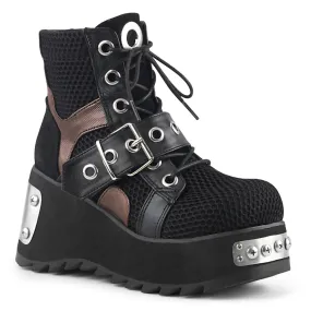 SCENE-53 Demoniacult Alternative Footwear Women's Ankle Boots