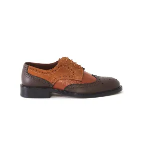 Women's Calf Leather Handmade Oxford W5028