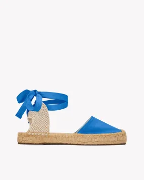 Womens_Espadrilles_The Lauren Lace Up_Linen Colors_French Blue